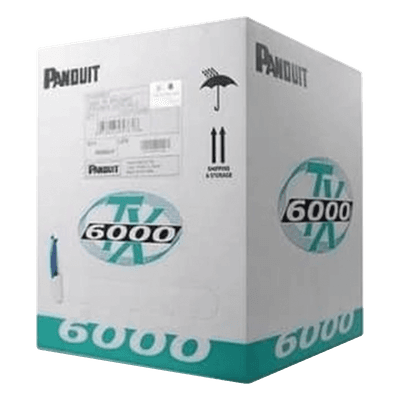 Cable UTP / Categoría 6 Mejorado / 305 m (1000 ft) / 23 AWG / LSZH / 4 Pares / Cobre Sólido / Reelex