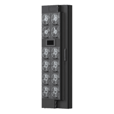 Enfriador de Puerta Trasera / Agua Refrigerada / 42U / 800W / 12 Ventiladores DC / IP20 / 195-277V / Ethernet 10630-201 HOFFMAN