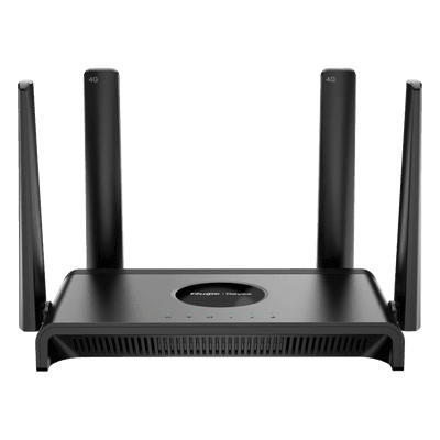 Router 4G LTE / CAT.4 150 Mbps / Wi-Fi 4 N300 / 4 Puertos 10/100 / 4 Antenas Externas / Administración Cloud