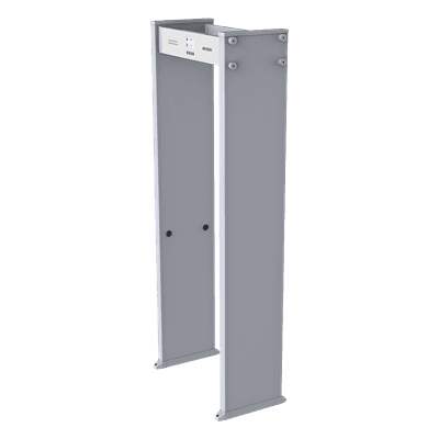 Arco Detector de Metales / 12 Zonas Simultáneas / Pantalla LCD 4.3" / Conteo Bilateral de Personas / Ethernet 10/100M / 255 Niveles de Sensibilidad / Detección 25 mm