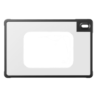 Funda Protectora con Scanner / Diseño Bicolor / Protección Reforzada 4 Esquinas / Ventana de Escaneo Integrada / Acceso Total a Conectores CPADSCAN-CASE SUNMI