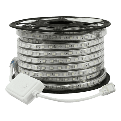 Manguera Luminosa LED RGB / 50 m (164 ft) / IP65 / Corte Cada 100 cm / Control Remoto / 120° / 50,000 Horas JUML-5050-RGB01 JWJ