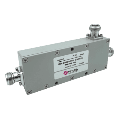 Acoplador Direccional / 694-3800 MHz / 300W / N hembra / 30 dB / PIM < -155 dBc / IP65 / Bajo Pérdida CCEP30738FN MICROLAB