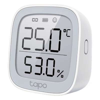 Monitor Inteligente de Temperatura y Humedad / Pantalla E-Ink 2.7" / Sensor Suizo ±0.3°C / Automatización Smart Home / Frecuencia 868-922 MHz TAPO-T315 TP-LINK