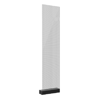 Panel LED Transparente / Pixel Pitch 3.91 mm / Transparencia 82% / Brillo 1500-5000 nits / Ultra Delgado <2 mm / Instalación Adhesiva, Colgada o Fija JD39-H ABSEN
