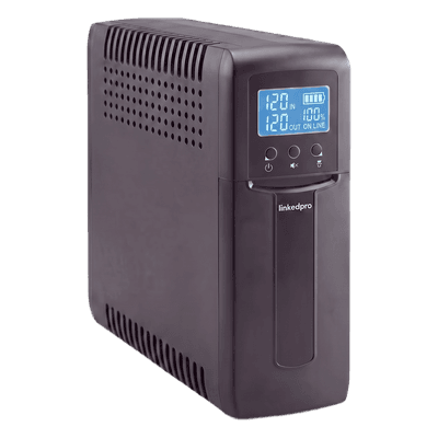 UPS Línea Interactiva / 850 VA / 510 W / 9 Tomas NEMA 5-15R / 5 Tomas con Respaldo de Batería / Entrada 120 Vca / Mini Torre LPPRIME1000 LINKEDPRO BY EPCOM