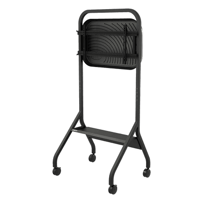 Carro Móvil para Pantalla Plana / 43" a 75"+ / Altura Ajustable 49.8"-65.8" (126.5-167.1 cm) / Capacidad 150 lb (68 kg) / 4 Ruedas Dobles 4" (102 mm) / Gestión de Cableado Interno / Estructura Tubular SR860 PEERLESS