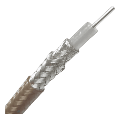 Tramo de cable coaxial / 50 ohms / 10 m (32.8 ft) / Conductor sólido LP142*10MTS LINKEDPRO
