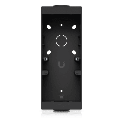 Caja de Montaje para Lector de Acceso / Montaje en Pared o VESA / Compatible con Conduit de 3/4" / Policarbonato / 205.4 x 77.8 x 48.6 mm (8.1 x 3.1 x 1.9") UACC-READER-PRO-JB-B UBIQUITI