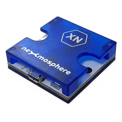 Controlador Nano USB / Interfaz X-talk Plug & Play / Comunicación Serial 115200 bps / Alimentación USB 5VDC / Factor de Forma 37.5x37.5x10.8 mm XN-115 NEXMOSPHERE