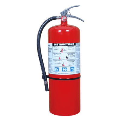 Extintor de Polvo Químico Seco / 20 lb (9.07 kg) / Clase ABC / UL Listado / Descarga 23 s / -40°C a 49°C