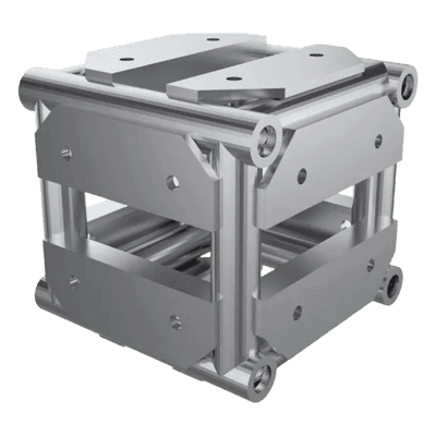 Cubo de Conexión para Truss / 6 Vías de Conexión / Aluminio de Alta Resistencia / 30 x 30 x 30 cm (11.8 x 11.8 x 11.8 in) EPYT30CDDTT SHINESTAGE