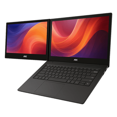 Laptop Profesional / Procesador Intel Core i7-1255U 10 Núcleos / 16 GB DDR4 / 1 TB SSD / Pantalla 14" Full HD 1920×1080 / Wi-Fi / Bluetooth 5.2 / Windows 11 / Intel Iris Xe Graphics X1CT AOC