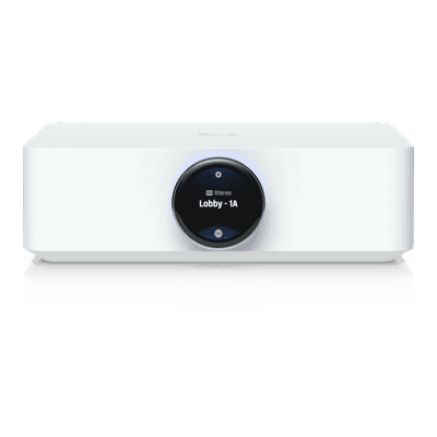 Amplificador de Audio en Red / Clase D / 130 W (8 Ω) / 260 W (4 Ω) / HDMI eARC / Streaming Multi-Zona / Wi-Fi y Dual GbE UPL-AMP-W UBIQUITI