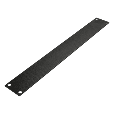 Tapa Ciega para Rack / 1 UR / Acero 2.66 mm / 19 Pulgadas EIA / 0.11 x 1.72 x 19.00 Pulgadas (0.009 x 0.143 x 1.583 ft) P19RPP1UB HOFFMAN