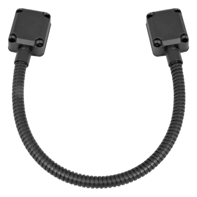 Loop Pasacable / Acero Inoxidable / 40 cm (1.3 ft) / Tapas de Aluminio / Control de Acceso / Negro SD969S18/K ENFORCER SECOLARM