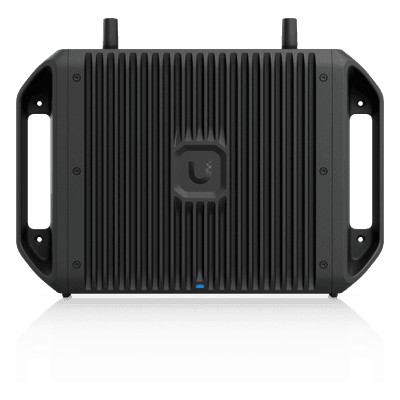 Cloud Gateway Industrial / Wi-Fi 7 Integrado / Puertos 10 GbE y 2.5 GbE / SFP+ / PoE+++ 90W / 350W Total / Sin Ventilador / -30 a 50 °C (-22 a 122 °F) UCG-INDUSTRIAL UBIQUITI