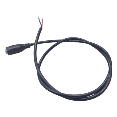 Cable de Alimentación DC / Conector Hembra 5.5 mm x 2.1 mm / Puntas Libres / 60 cm (23.6 Pulgadas) / 22 AWG / 12 VCC DC-CORD-FF EPCOM POWERLINE