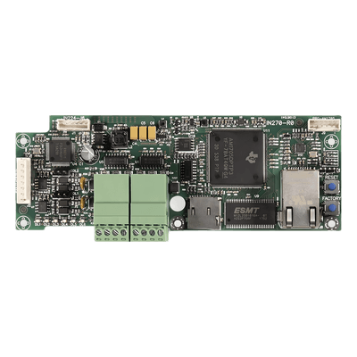 Módulo de Comunicaciones Seriales y TCP-IP / 2x RS232 + 2x RS485 + Ethernet LAN / 6 Protocolos Simultáneos / ONVIF / BACnet / Email y Web PREVIDIACCOMLAN INIM ELECTRONICS