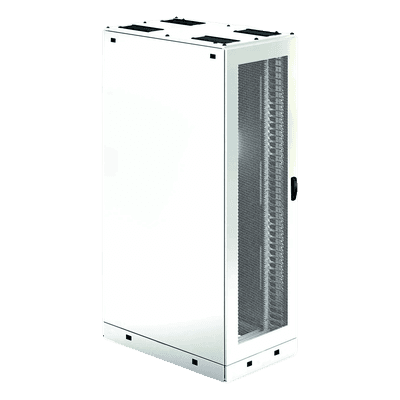 Gabinete para Servidor / 45U / 2163 x 800 x 1200 mm (85 x 31.5 x 47.2 in) / Acero 12 Gauge / RAL 9003 Blanco / Carga Estática 1361 kg / Base con Ruedas y Niveladores PS1SPE21812W HOFFMAN