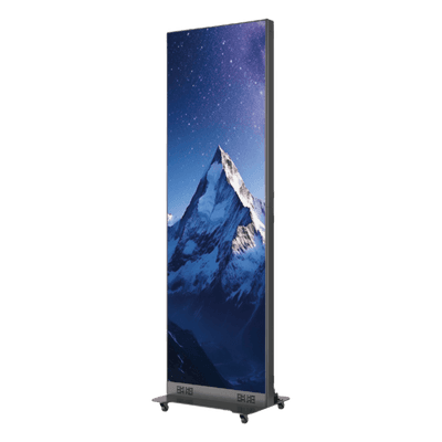 Pantalla LED Plegable / Pixel Pitch 1.86 mm / Flip-Chip COB / 600 Nits / Refresco 3840 Hz / Contraste 10000:1 / Empalme 6 Unidades Full HD PO18 ABSEN
