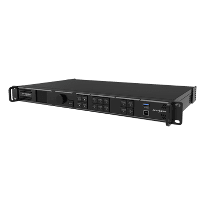 Controlador All-in-One para Videowall LED / 2.6 Millones de Píxeles / 4K×2K@60Hz / 6 Capas Simultáneas / 4 Puertos Ethernet Gigabit / Fibra Óptica 10G VX400PRO NOVASTAR