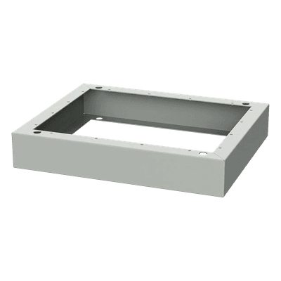 Base de Piso para Gabinete OSP / Aluminio 3 mm / 700x600 mm / 127 mm Altura / RAL 7035 EPL7060 HOFFMAN