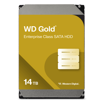 Disco Duro Empresarial / 14 TB / 7200 RPM / SATA 6 Gb/s / Transferencia 298 MB/s / HelioSeal / ArmorCache / 2.5M Horas MTBF WD142KRYZ WD
