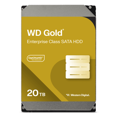 Disco Duro Empresarial / 20 TB / SATA 6 Gb/s / 7200 RPM / 512 MB Caché / 2.5M Horas MTBF / Tecnología HelioSeal WD203KRYZ WD