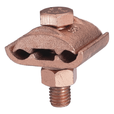 Conector Cable a Superficie Plana o Barra / Calibre 2/0 AWG a 250 KCMIL / Aleación de Cobre / Enterramiento Directo TG-CC28 TOTAL GROUND