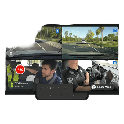 Tablet Profesional / Pantalla Táctil 7 Pulgadas / Android 11 / Resolución 1024x600 / Brillo 400 cd/m² / Operación -30°C a 70°C / Alimentación DC 12V MDS STREAMAX