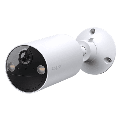 Cámara IP Inalámbrica / 2K 3 Megapixel / Batería 6400 mAh 180 días / Visión Nocturna Color / IP65 / Detección IA Personas TAPO-C410 TP-LINK