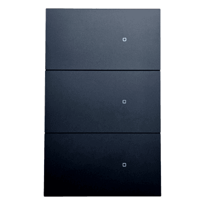 Apagador Inalámbrico ZigBee / 3 GANG / 110-220V / Sin Neutro / Control Triple ZBG6R3NNUS AKUBELA