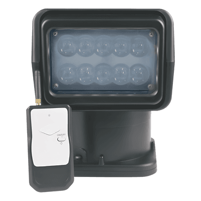 Faro de Búsqueda LED / 30W / 8000 Lux a 5 m (16.4 ft) / IP65 / Control Remoto / DC 12V/24V / Rotación 360° XSL130L EPCOM INDUSTRIAL SIGNALING