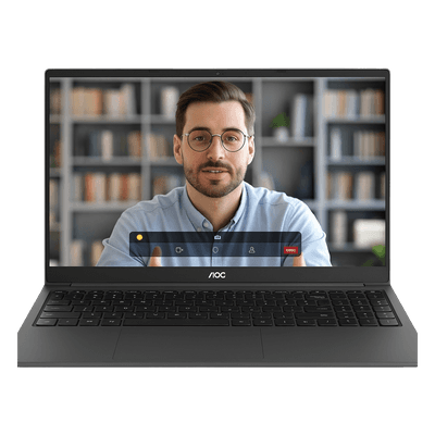 Laptop Profesional / Intel Alder Lake N97 / 16 GB RAM DDR4 / 512 GB SSD / Wi-Fi 5 / Bluetooth 4.2 / USB-C 3.2 / HDMI / Windows 11 AP15 AOC