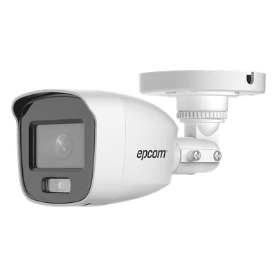 Cámara Bala TURBOHD / 3K / Dual Light 20 m (65.6 ft) / Lente 2.8 mm / 105° HFOV / IP66 / Audio por Coaxitron / Smart-Hybrid Light B3K-TURBO-HDL EPCOM PROFESSIONAL