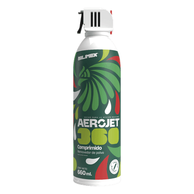 Removedor de Aire Comprimido / Aplicación 360° / Válvula Anti-Estallamiento / 660 ml / Uso en Cualquier Posición / Sin Residuos ni Humedad