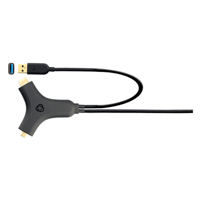 Adaptador Activo Multi-Formato / HDMI + USB 3.2 a USB-C / 4K@30Hz 4:4:4 / 60W PD / Cable 2.7 m (8.85 ft) CCU32/UC+H KRAMER