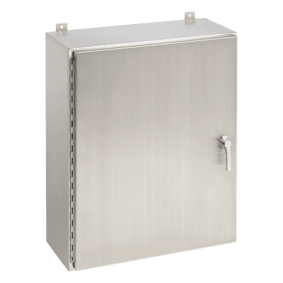 Gabinete de Pared / NEMA 4X / Acero Inoxidable 304 / 3 Puntos Cierre / 36x36x12 in / 914x914x305 mm A36H3612SSLP3PT HOFFMAN