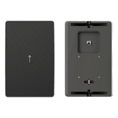 Altavoz de Pared PoE Dante / 6.5 pulgadas / 2 Vías / PoE++ 30W Pico / DSP Integrado / Mixer 2 Canales / VESA 75 mm / UL1480A / 0.54 ft (6.5 in) WM-6D-BK KRAMER