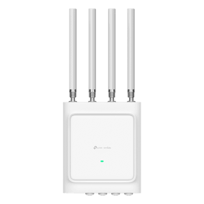 Access Point Wi-Fi 6 Exterior / AX3600 / 3.6 Gbps / 4x4 MU-MIMO / 1000 Dispositivos / IP68 / -40°C a +70°C / 6 kV Protección Rayos / 10G SFP+ / 2.5G PoE-In EAP668-OUTDOOR-HD TP-LINK