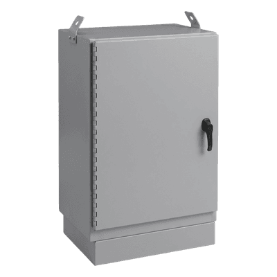 Gabinete para Exterior Tipo 4X Doble Puerta / Aluminio Soldado / 30 x 30 x 44 pulgadas / IP66 / Aislamiento Térmico / Gris RAL 7035 T503044FTTXDA HOFFMAN