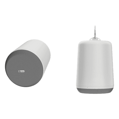 Altavoz Colgante / 6.5" / PoE++-PoE+-PoE / Dante Audio Networking / DSP Integrado / 100-105 dB SPL / UL2043 Plenum / Suspensión 45 kg PN-6D-WT KRAMER