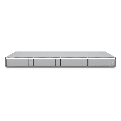 NVR Rack 1U / 4 Bahías Hot-Swap / 10G SFP+ y 2.5GbE / 30 Cámaras 4K / Edge-AI / HDMI Viewport UNVR-G2 UBIQUITI