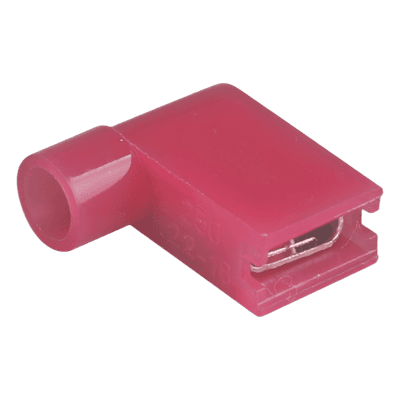 Terminal Hembra Aislada Tipo L / 22-16 AWG / Aislamiento Completo / Paquete 25 Piezas / Compatible Terminal Macho F1 CON-101-3A-01L EPCOM POWERLINE