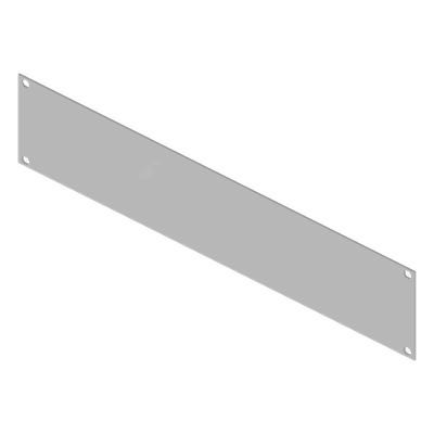 Panel Ciego para Rack 19 in / 2U / Acero Calibre 14 / 483 mm x 88 mm (19.02 in x 3.46 in) / Pintura Electrostática Blanca / Componente Pasivo STF-2UW LINKEDPRO