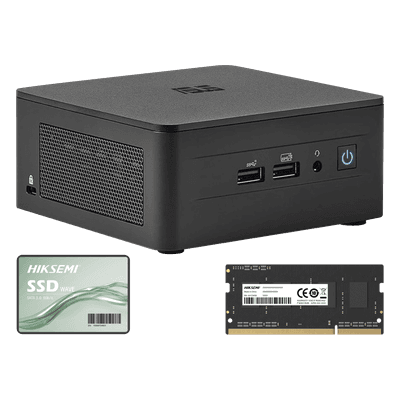 Mini PC / Core i7-1360P / 16 GB DDR4 3200 MHz / SSD NVMe 512 GB / Sin Sistema Operativo / Soporte Multipantalla NUCASI713I16G512G ASUS