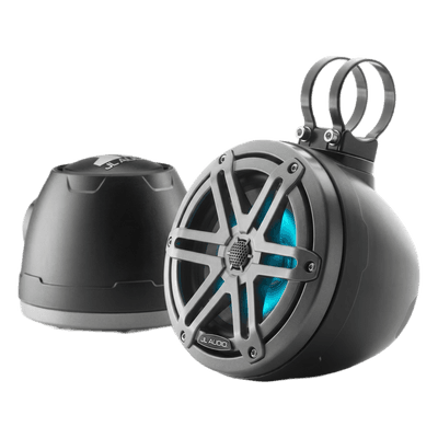 Altavoz Marino JL de 6.5 Pulgadas / Coaxial Cerrado / 75W RMS / 89.5 dB SPL / 4Ω / Iluminación LED Transflective™ y RGB / Cúpula de Seda / Cono de Polipropileno 10-03259-00 JL AUDIO