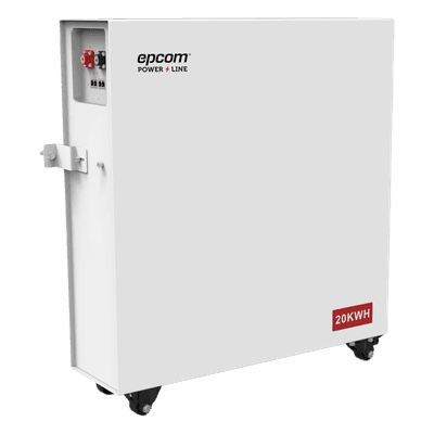 Batería LiFePO4 / 20 kWh / 51.2 Vcc / 392 Ah / Exterior IP65 / Floor Mounted / Escalable a 120 kWh RES39220K EPCOM POWER LINE BY RITAR