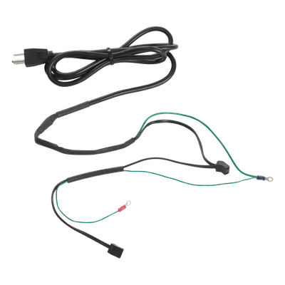Cable de Alimentación con Termostato Integrado / 1.8 m (5.9 ft) / 115V / 10A / 2 Conectores para Ventiladores / Cobre